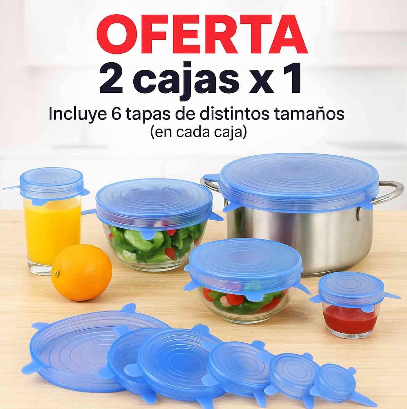 OFERTA 2X1: TapiPro® - Tapas de Silicona