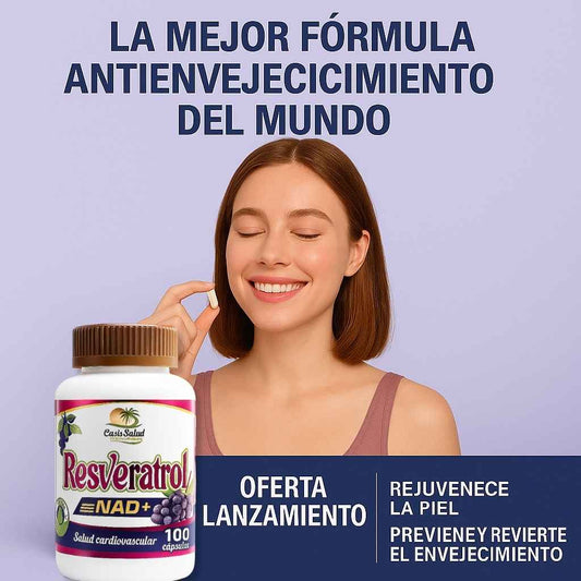 NAD+ Resveratrol Anti-Envejecimiento