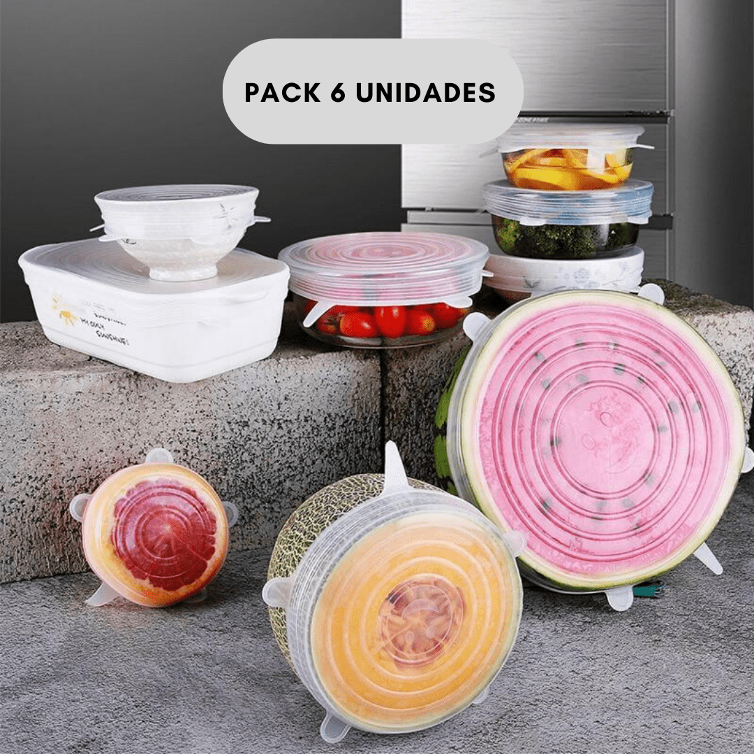 EcoCover® - Tapas de Silicona Ecológicas Reutilizables