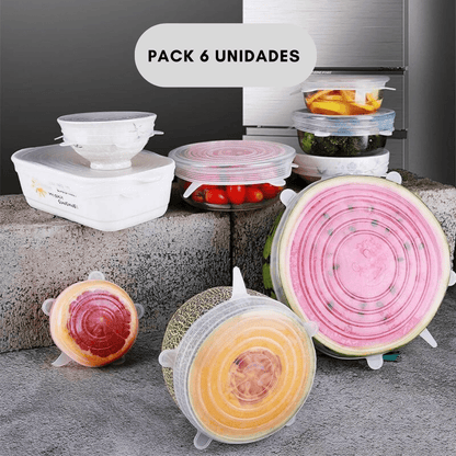 EcoCover® - Tapas de Silicona Ecológicas Reutilizables