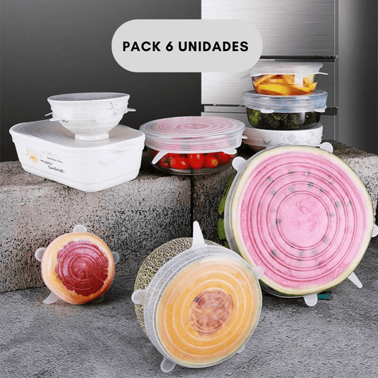 EcoCover® - Tapas de Silicona Ecológicas Reutilizables