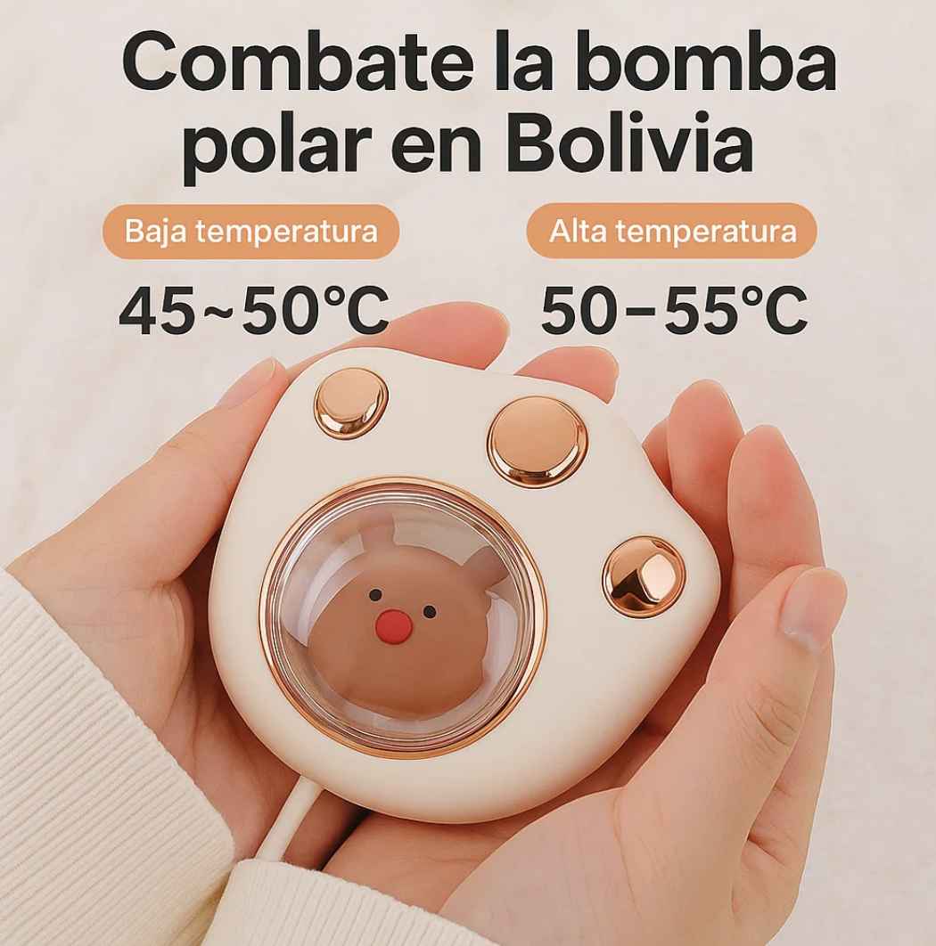 OFERTA 2x1: 🐾 CatPaw® – Calentador de Manos Recargable en Forma de Patita